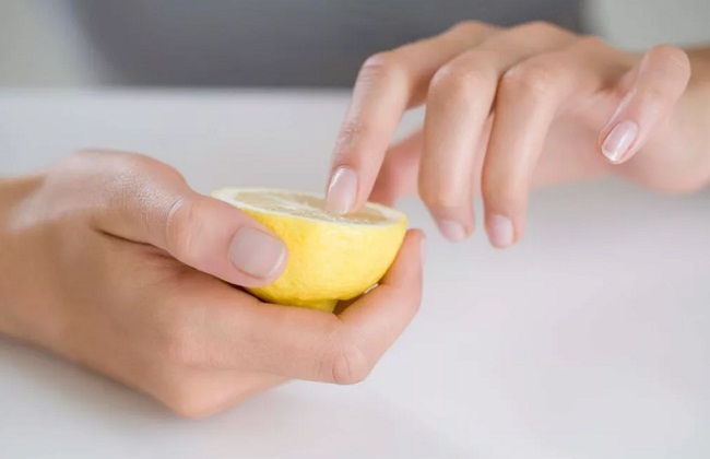 отбеливание лимоном